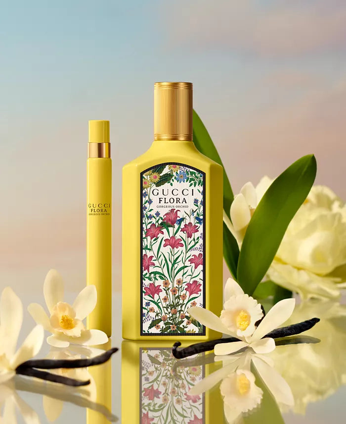 gucci flora yellow